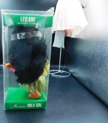 hula girl box back